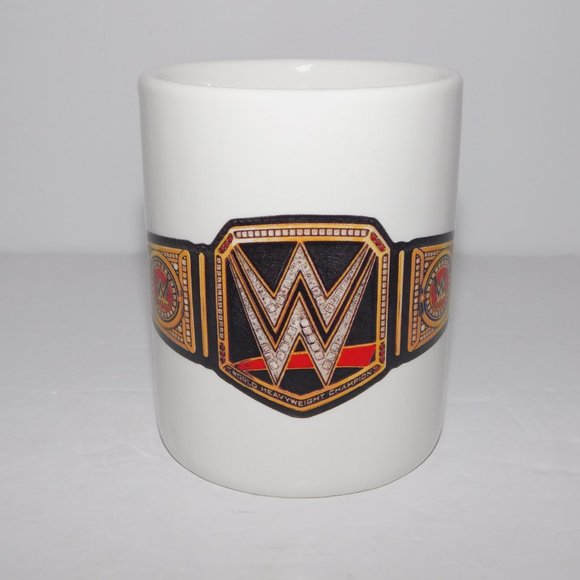 2020 WWE / WWF Wrestling Championship Belt Coffee Tea mug Cup - Picture 5 of 9